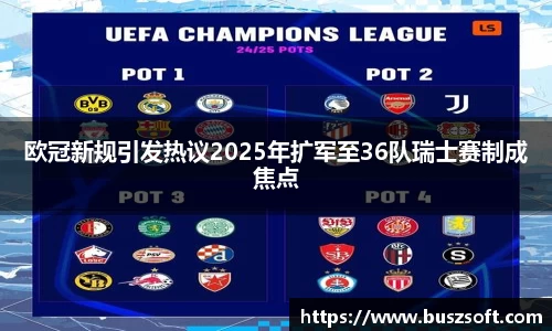 欧冠新规引发热议2025年扩军至36队瑞士赛制成焦点