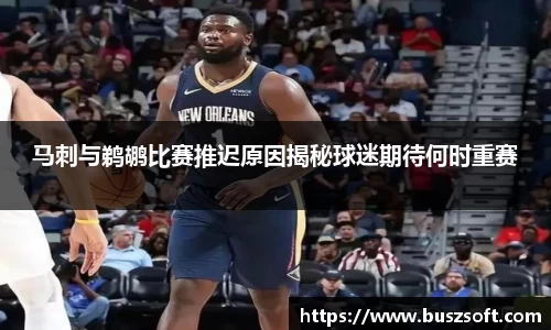 马刺与鹈鹕比赛推迟原因揭秘球迷期待何时重赛